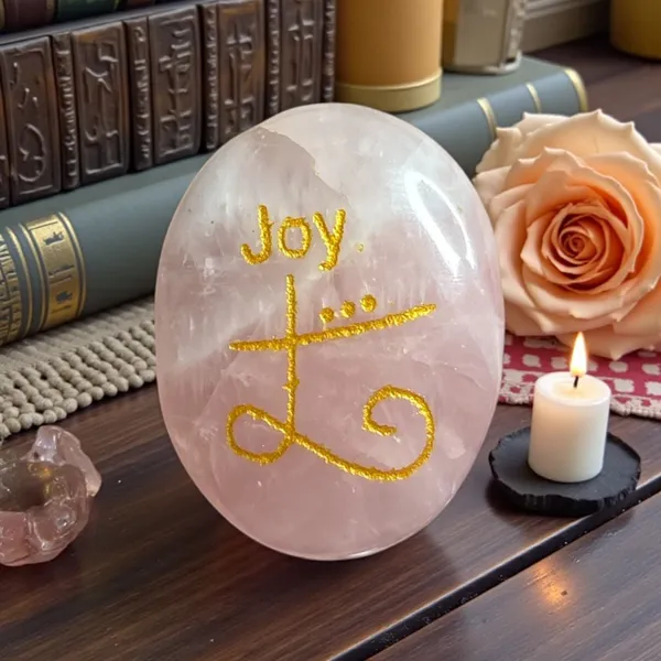 Zibu_Symbol_Palm_Stone_Joy_Symbol_Engraved_On_Rose_Quartz