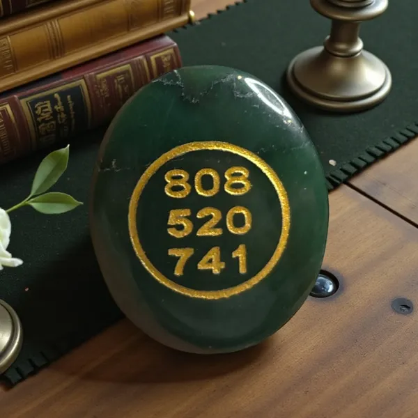 Zibu_Symbol_Palm_Stone_Money_Magnet_Symbol_Engraved_On_Green_Aventurine
