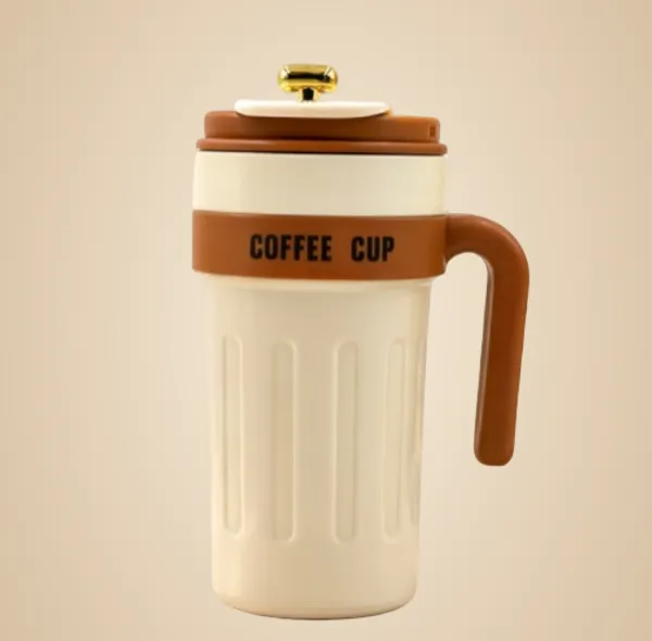 Beige_And_Brown_Ceramic_Coffee_Cup_With_Lid_And_Handle