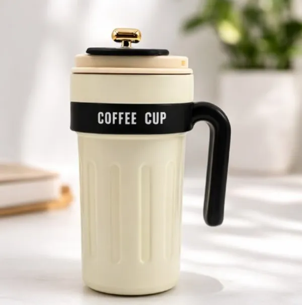 Cream_And_Black_Ceramic_Coffee_Cup_With_Lid_And_Handle