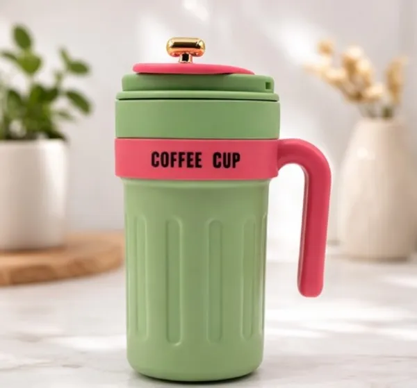 Green_And_Pink_Dual_Tone_Insulated_Coffee_Cup_With_Handle_And_Lid