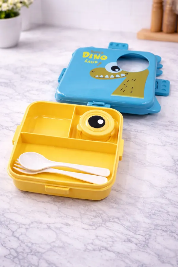 Blue_Super_Dino_Saur_Kids_Lunch_Box_With_Spoon