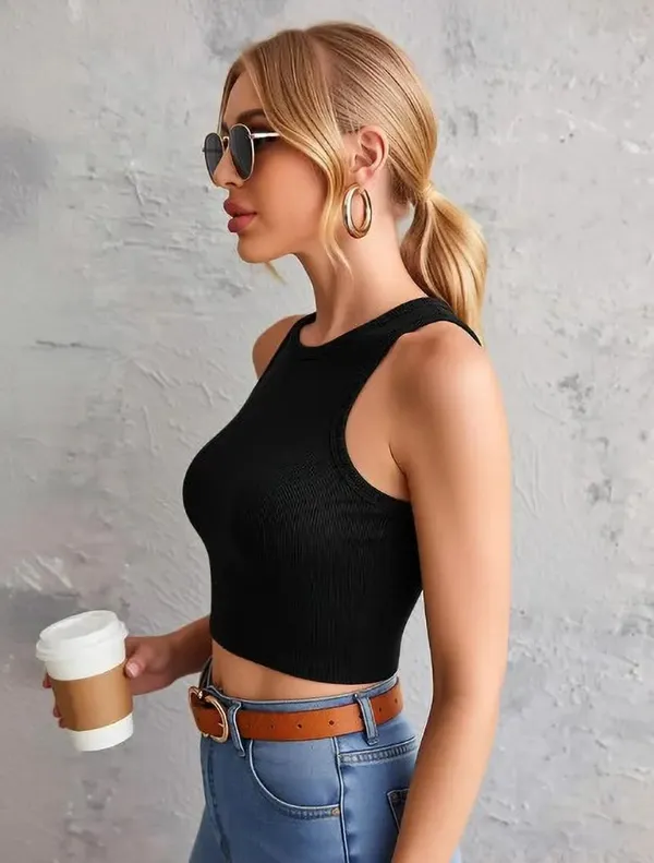 Black_&_White_Cotton_Blend_Casual_Self_Design_Top_For_Women