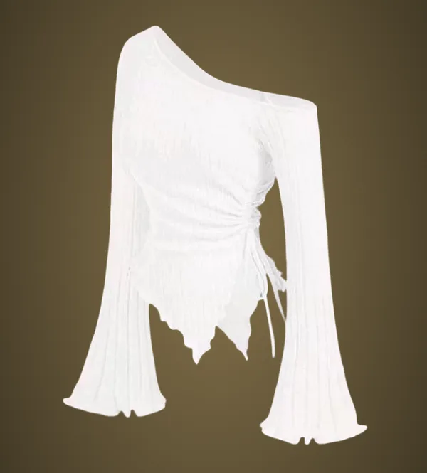 Black_And_White_Combo_Cotton_Blend_Party_Solid_Self_Design_Top_For_Women_Pack_Of_2