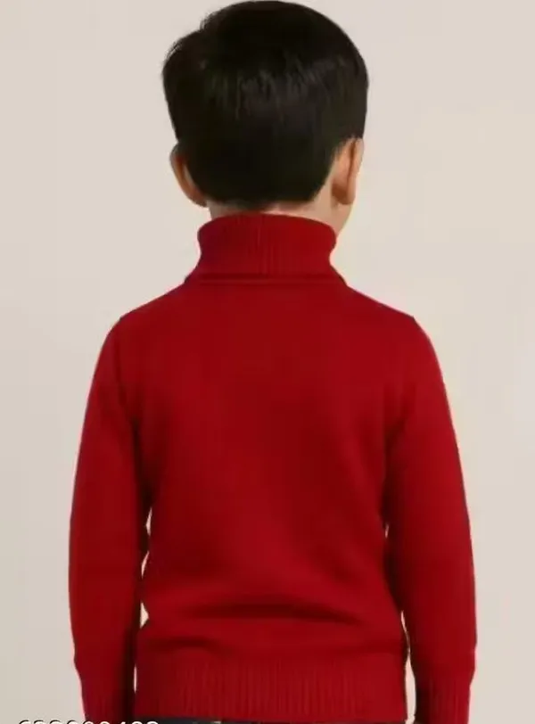 Maroon_Cotton_Blend_Solid_T_Shirt_For_Baby_Boys_And_Baby_Girls