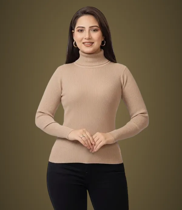 Beige_Cotton_Blend_Casual_Self_Design_Top_For_Women