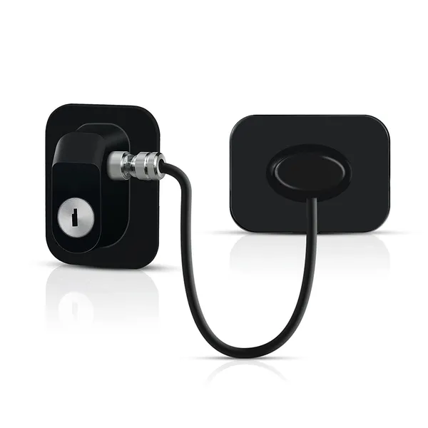 Black_Keyed_Refrigerator_Door_Lock