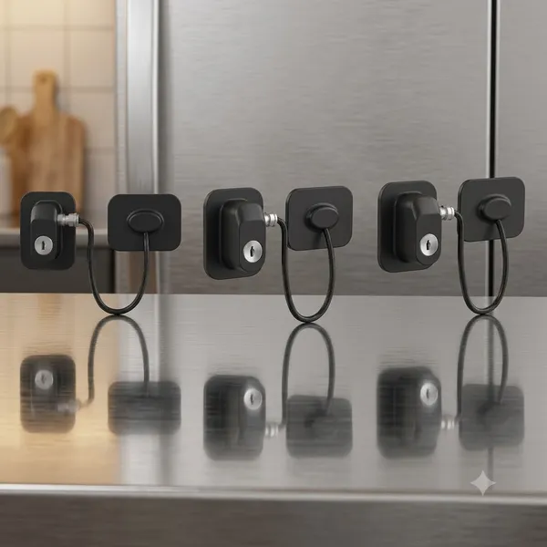 Black_Keyed_Door_Security_Lock_With_Cable_Pack_Of_3