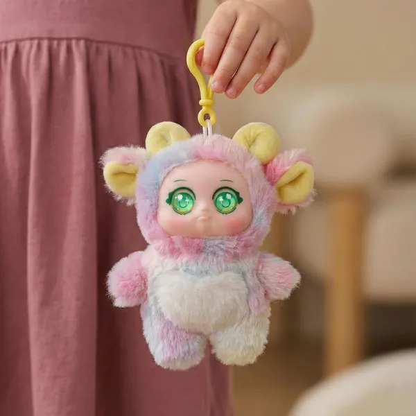 Pink_Plush_Animal_Keychain_Toy