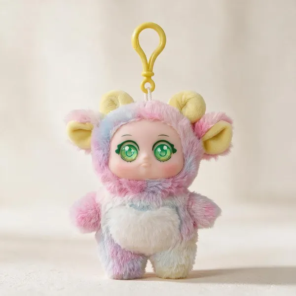 Pink_Plush_Animal_Keychain_Toy