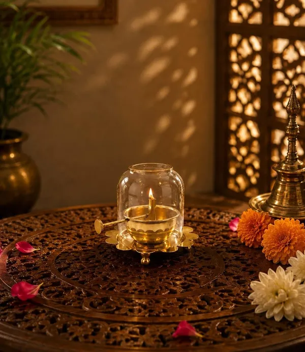 Brass_Akhand_Jyoti_Diya