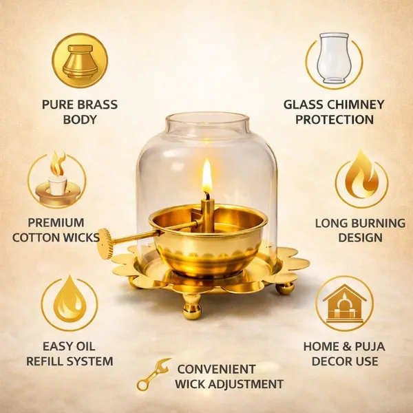 Brass_Akhand_Jyoti_Diya