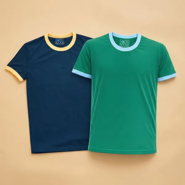 Black_And_Bottle_Green_Premium_Cotton_Solid_T_Shirt_For_Men_Pack_Of_2