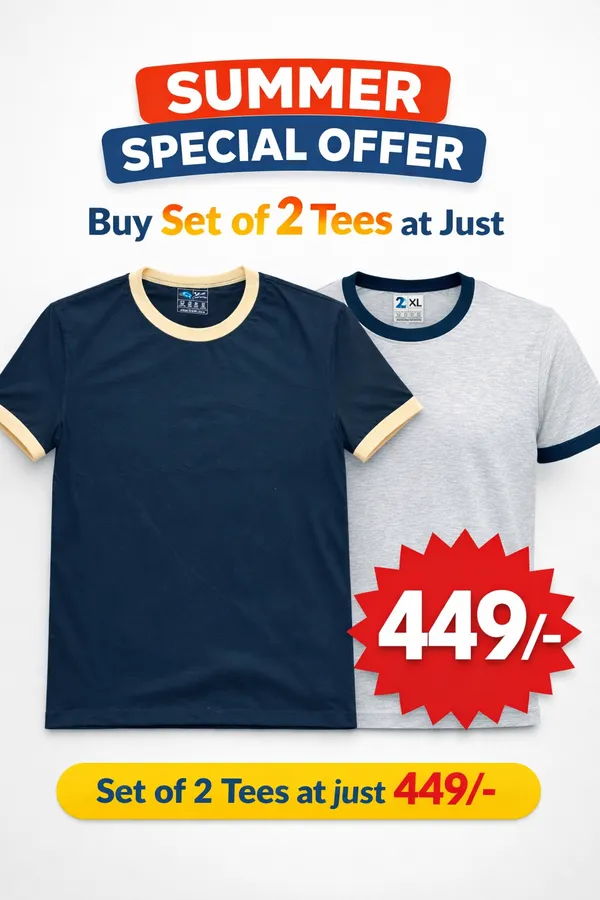 Black_And_White_Melange_Premium_Cotton_Solid_T_Shirt_For_Men_Pack_Of_2