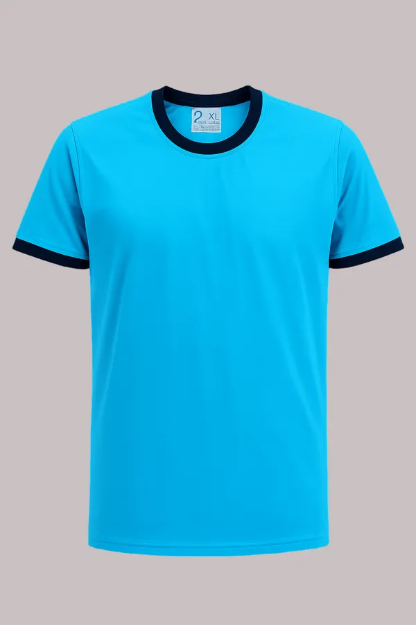 Light_Blue_Premium_Cotton_Solid_T_Shirt_For_Men_Pack_Of_1