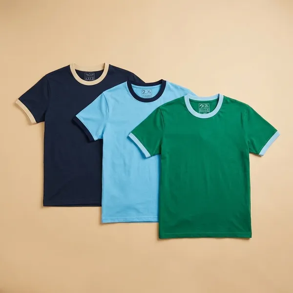 Multicolour_Premium_Cotton_Solid_T_Shirt_For_Men_Pack_Of_3