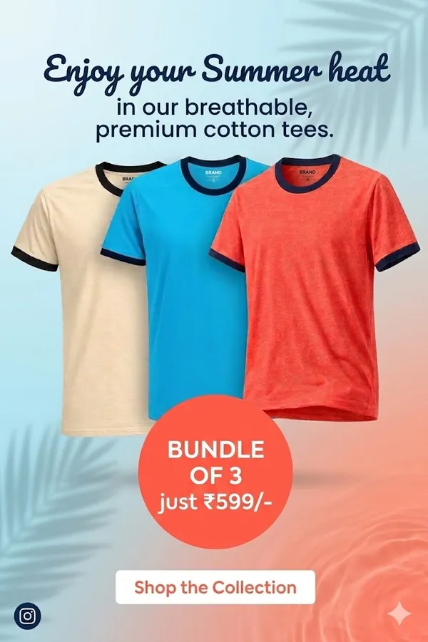 Multicolour_Premium_Cotton_Solid_T_Shirt_For_Men_Pack_Of_3
