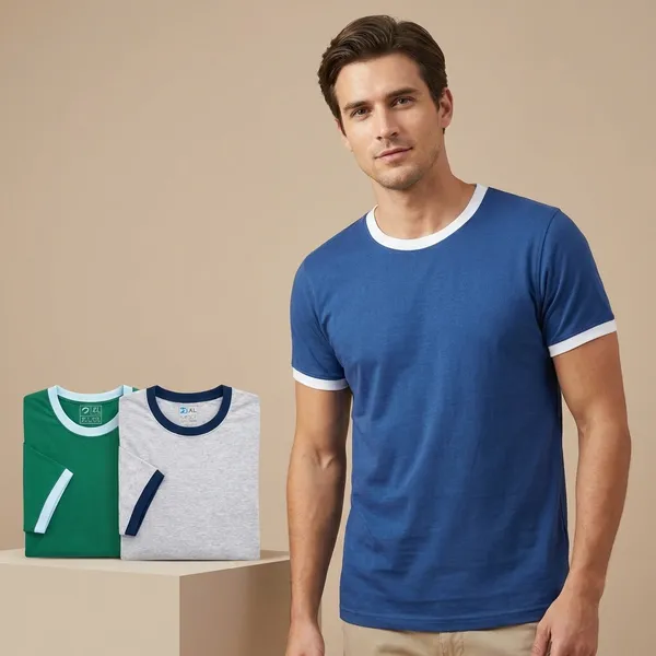 Multicolour_Premium_Cotton_Solid_T_Shirt_For_Men_Pack_Of_3