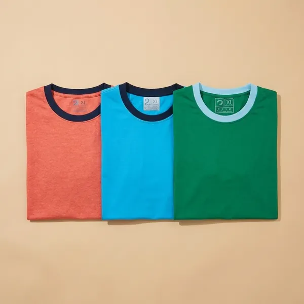 Multicolour_Premium_Cotton_Solid_T_Shirt_For_Men_Pack_Of_3