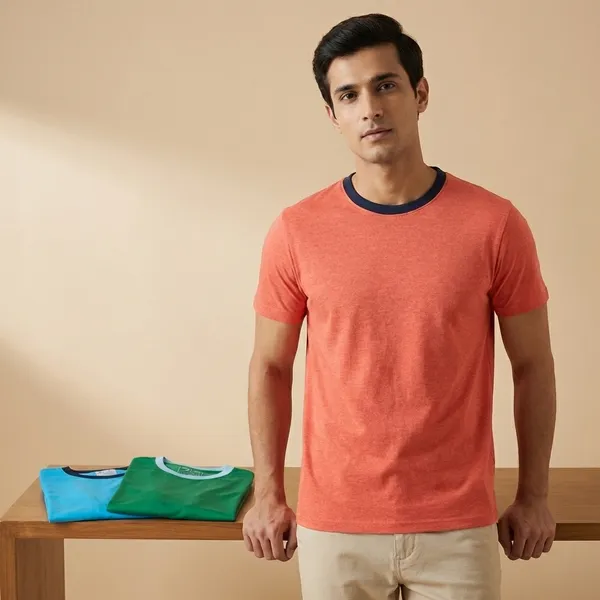 Multicolour_Premium_Cotton_Solid_T_Shirt_For_Men_Pack_Of_3