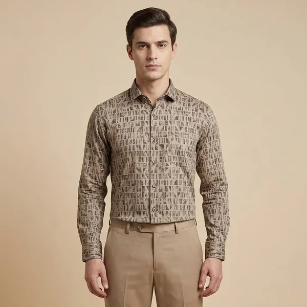 Kraze_Premium_Printed_Full_Sleeve_Casual_Shirt_For_Men