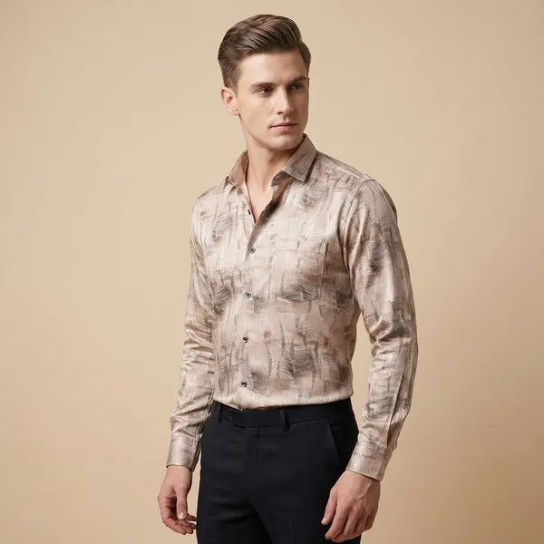 Kraze_Men'S_Premium_Kraze_Casual_Shirt_-_Abstract_Print_Full_Sleeves