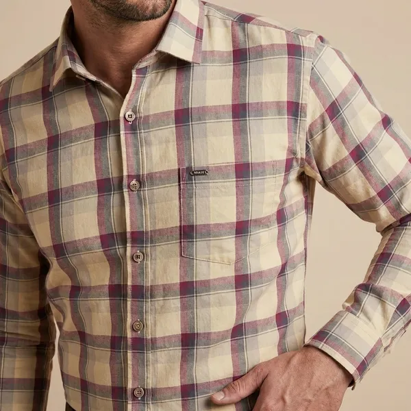 Kraze_Premium_Checks_Full_Sleeve_Cotton_Shirt_For_Men