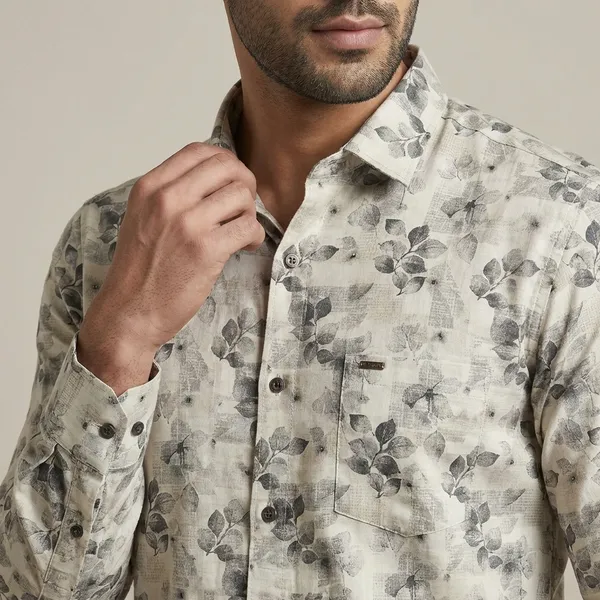 Kraze_Premium_Floral_Print_Formal_Shirt_For_Men