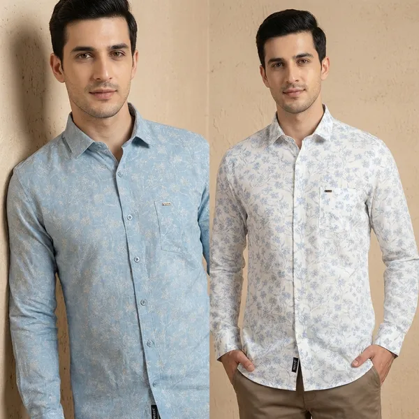 Kraze_Men'S_Formal_Printed_Shirts_-_Rockes_Print_(Pack_Of_2)