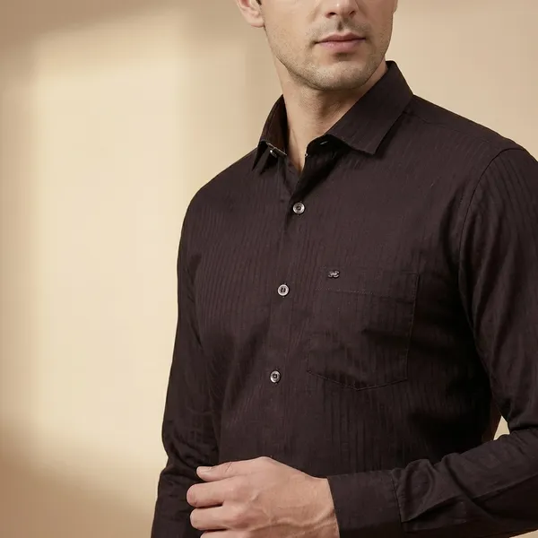 Kraze_Premium_Cotton_Formal_Shirt_-_Medium_-_Black