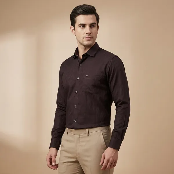 Kraze_Premium_Cotton_Formal_Shirt_-_Medium_-_Black