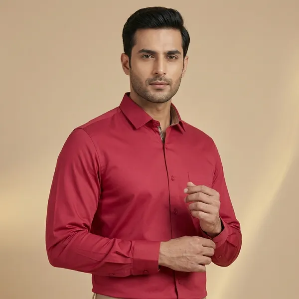 Kraze_Premium_Formal_Shirt_-_Full_Sleeves,_Pocket_Style_(Maroon)