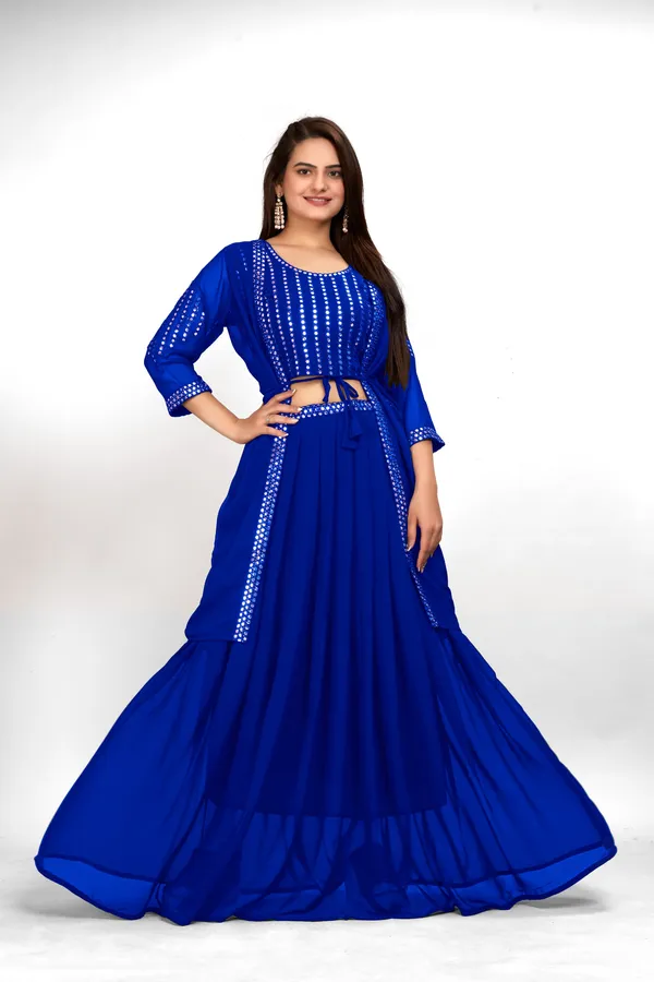 Lavender_and_Blue_Georgette_Embroidery_Work_Lehenga_Choli_With_Shrug_For_Women_(Pack_of_2)