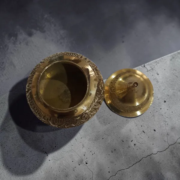 Gold_Brass_Premium_Container_For_Home_Decor_And_Prayer_Room_And_Altar_Set_of_2