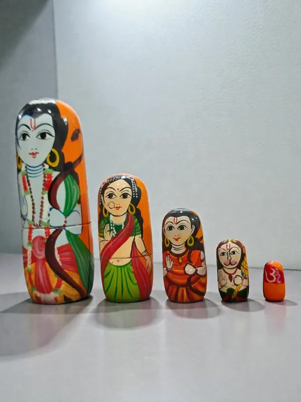 Ram_Darbaar_Wooden_Nesting_Doll_Set