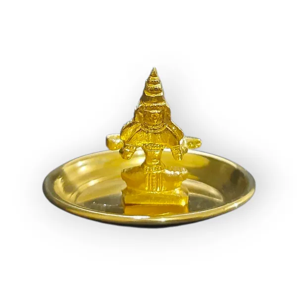 Gold_Brass_Premium_Figurine_and_Brass_Bowl_For_Home_Decor_And_Prayer_Room_And_Altar