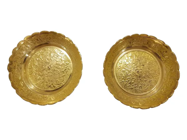 Gold_Brass_Premium_Bowl_For_Home_Decor_And_Prayer_Room_And_Altar_Set_of_2