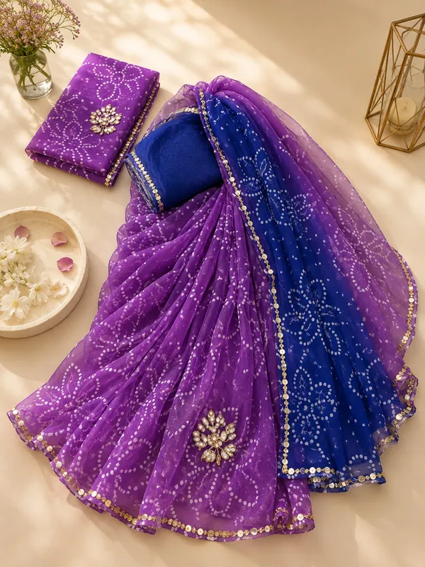 georgette_bandhani