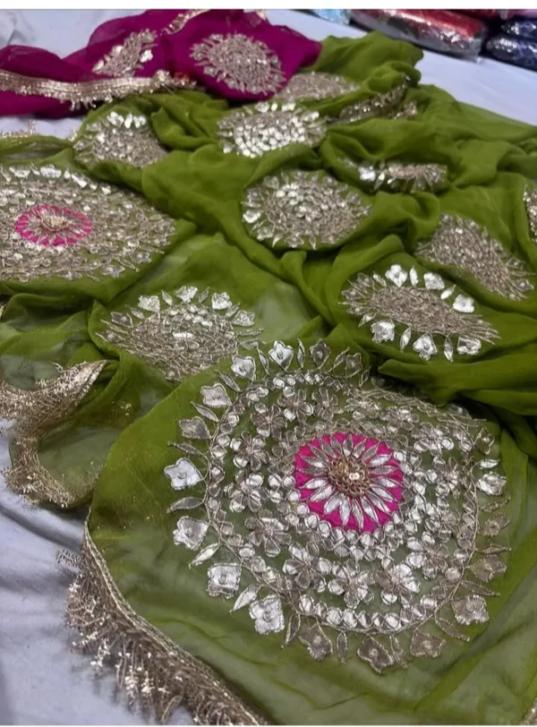 Light_Pink_And_Green_Shiffon_Premium_Saree_For_Women_Pack_Of_2