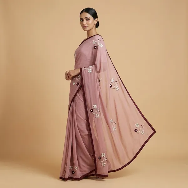 Light_Pink_Shiffon_Premium_Saree_For_Women