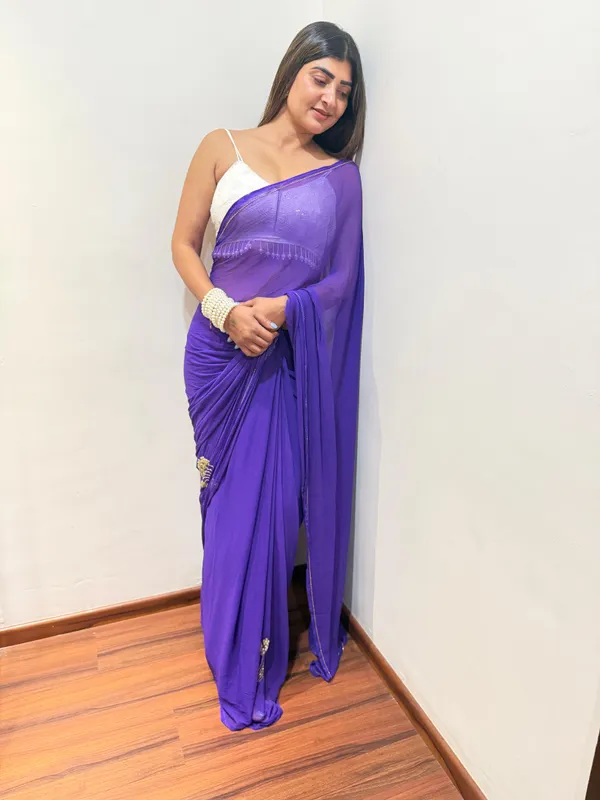Purple_Shiffon_Premium_Saree_For_Women