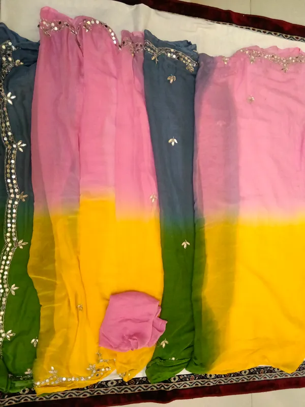 Yellow_And_Purple_Shiffon_Premium_Saree_For_Women