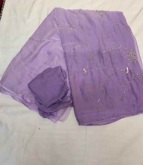 Lavender_Shiffon_Premium_Saree_For_Women