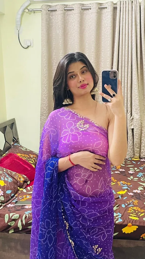 georgette_bandhani