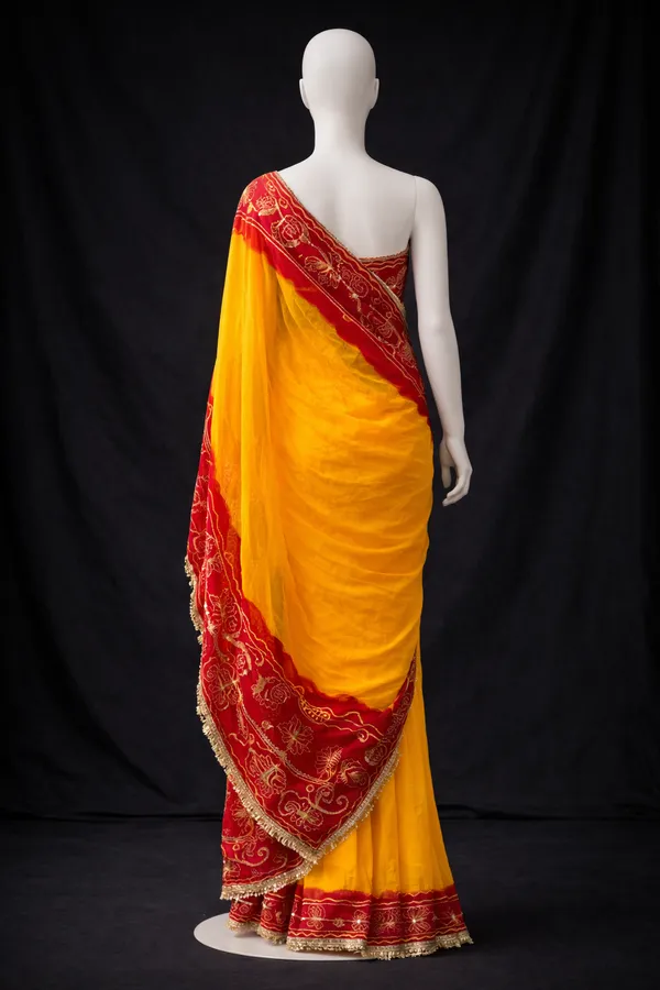 Yellow_Shiffon_Premium_Saree_For_Women