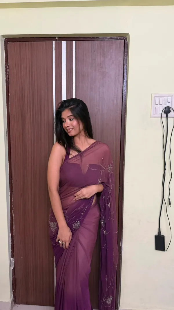 Purple_Shiffon_Premium_Saree_For_Women