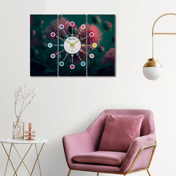 Wall_Art_With_Clock_Set