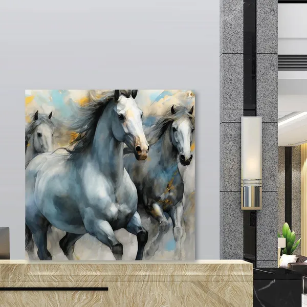 Wooden_Horse_Wall_Art_Canvas_Painting