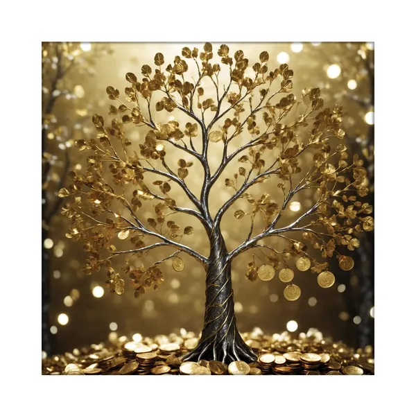 Money_Tree_Wall_Art_Canvas_Painting