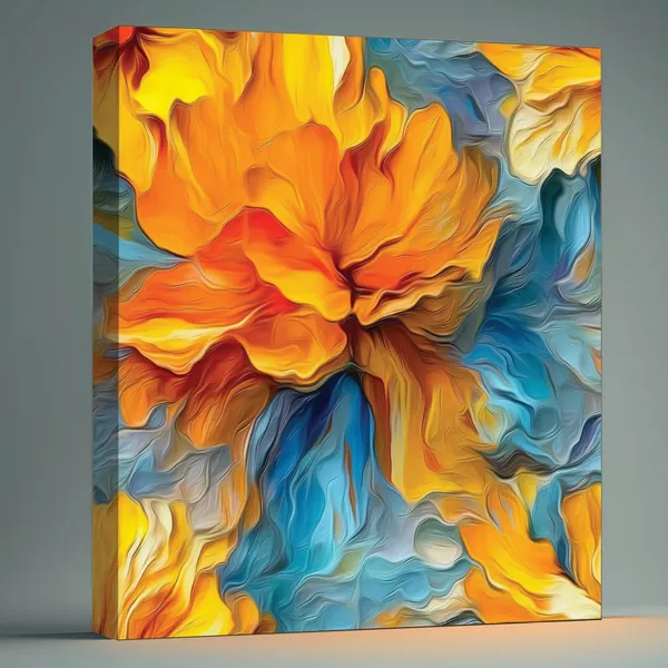 Wooden_Flower_Canvas_Wall_Art